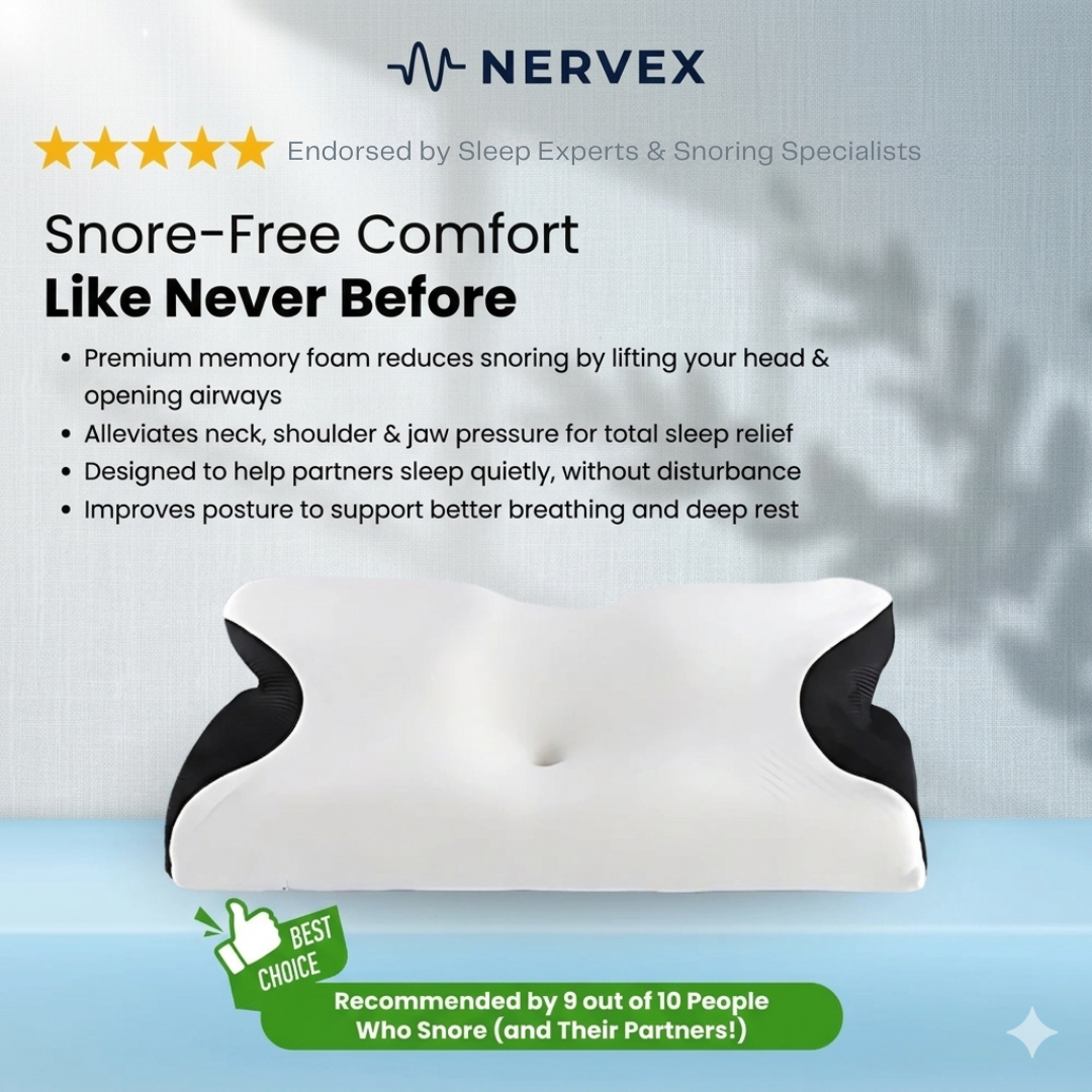 NeuroSleep™ Pro The only pillow engineered to work with NeuroAir — keeps your airway open while the neural pulses do their job.